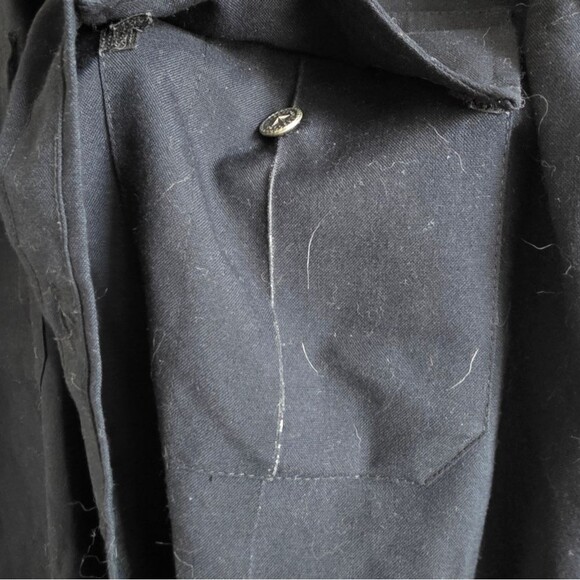 Vintage LAPD Los Angeles Police Uniform Shirt Obsolete Button Patches Sz 33 - Picture 6 of 11